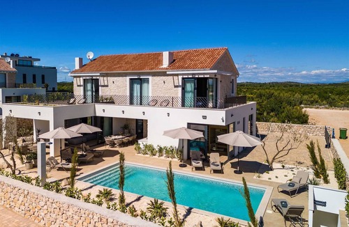 Vodice Villa | Villa Gemma - family friendly, heated pool, Jacuzzi, sauna by MyWaycation
