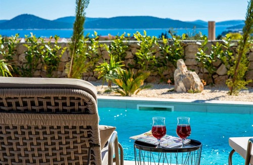 Vodice Villa | Villa Gemma - family friendly, heated pool, Jacuzzi, sauna by MyWaycation