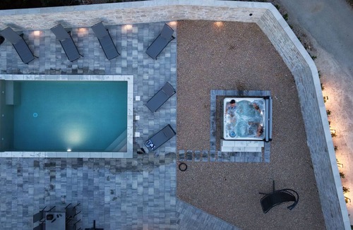 Gostinjac Villa | Villa with Heated Pool and Hot Tub - TRAVELER Travel Agency Krk ID 2180