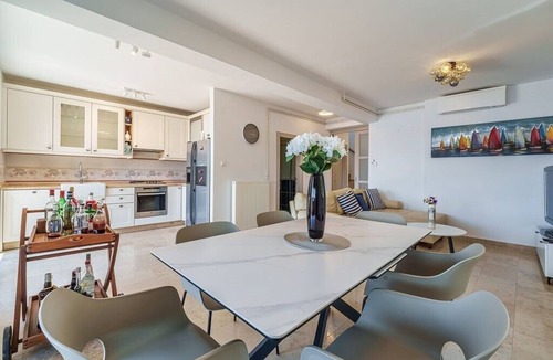 Municipality of Omisalj Villa | Villa with Heated Pool, Sea View, Jacuzzi & Total Privacy in Omišalj