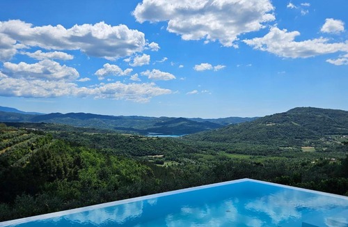 Sveti Bartol Villa | Villa with Private Pool & Lake View near Motovun, Casa Mille Olivi Modern