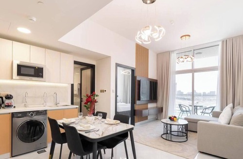 Al Barsha Apartment | Vogue, Arjan Skyz by Danube near Dubai Miracle Garden