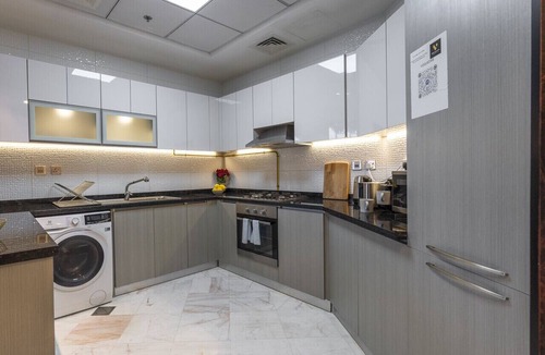 Business Bay Apartment | Vogue, Business Bay Bayz by Danube with full Burj Khalifa View