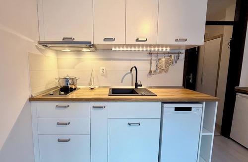 Bovec Apartment | White Peak - stylish alpine base for two in charming Bovec