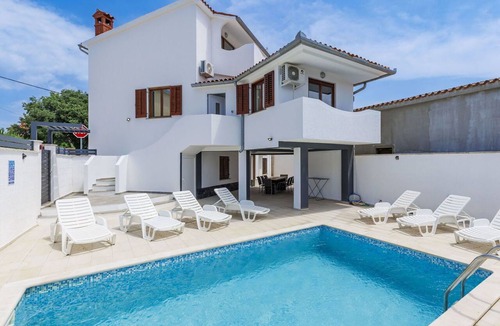 Jadreski House | Wonderful private villa for 7 people with WIFI, A/C, private pool, TV, terrace and panoramic view