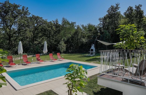 Labin House | Wonderful private villa for 6 people with private pool, A/C, WIFI, TV and terrace