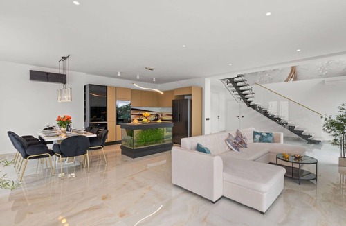 Bregi Villa | Wonderful private villa for 10 guests with hot tub, private pool, WIFI, A/C, TV and terrace