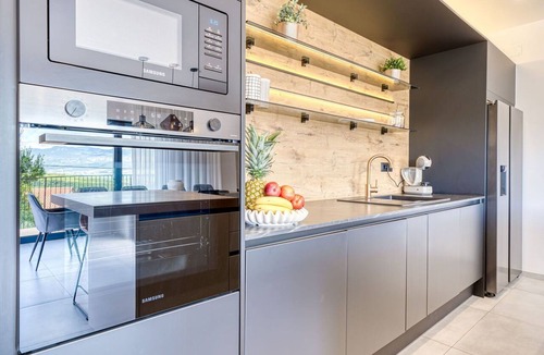 Klanice Villa | Wonderful private villa with WIFI, private pool, A/C, hot tub, TV, terrace and panoramic view
