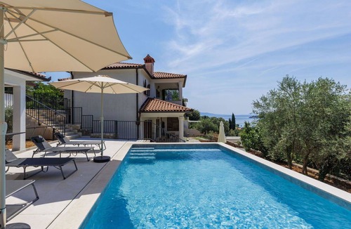 Sveta Marina House | Wonderful villa for 9 people with WIFI, private pool, A/C, TV and terrace
