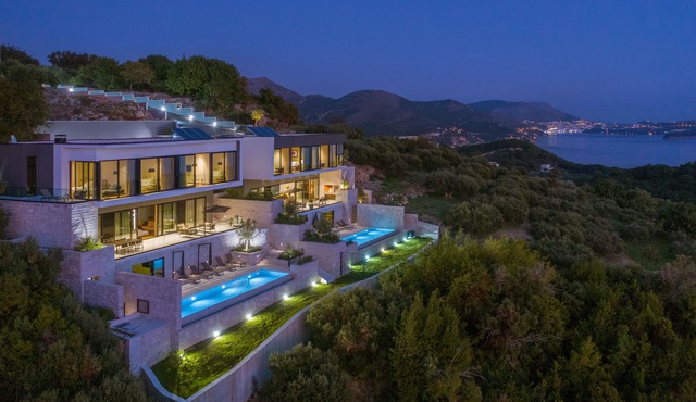 5 Bedroom Villa Frida with Infinity Pool Overlooking Adriatic Sea