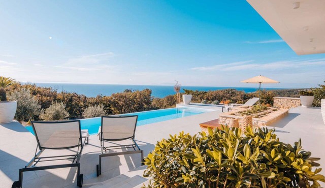 5* Luxury Seaview Villa Plant 6 with pool by Interhome in Novalja