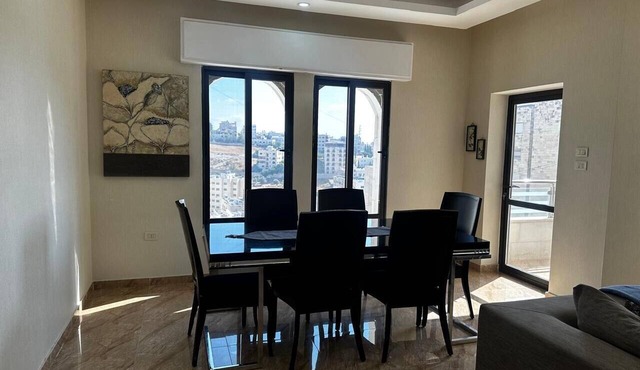 6-2 bedroom apartment with AC in vibrant Amman in Amman