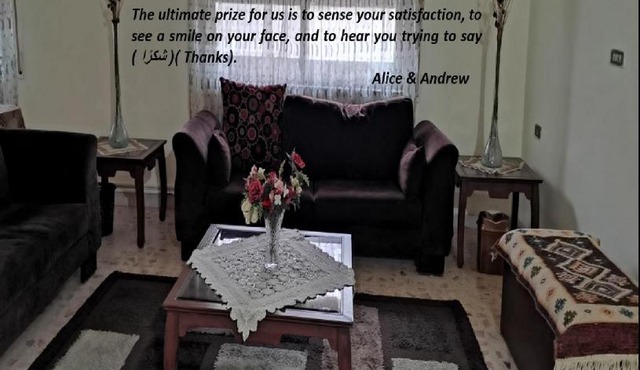Alice & Andrew Apt. Few Steps to Madaba Old City Center in Madaba
