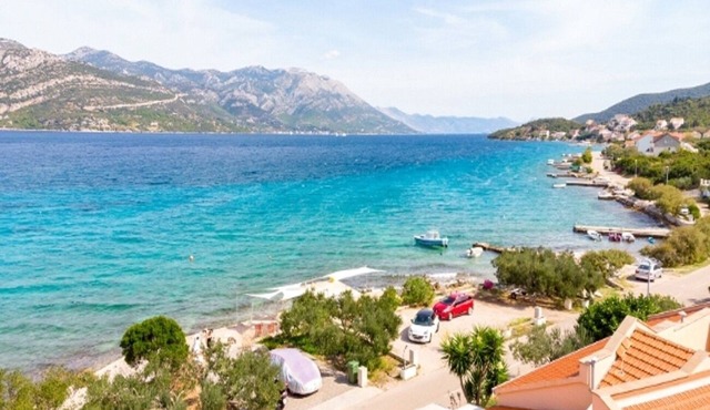 Apartment Željko - amazing sea view: A3 Zeljka(4) - Racisce, Island Korcula, Croatia