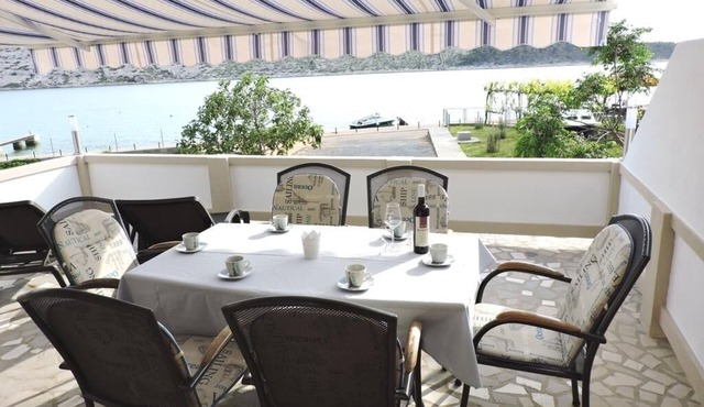 Apartment in Barbat with Seaview, Air condition, WIFI, Washing machine (4956-1)