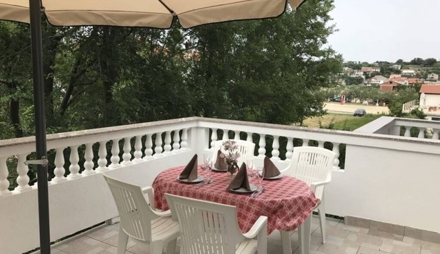 Apartment in Lopar with Seaview, Terrace, Air condition, WIFI (4607-6)