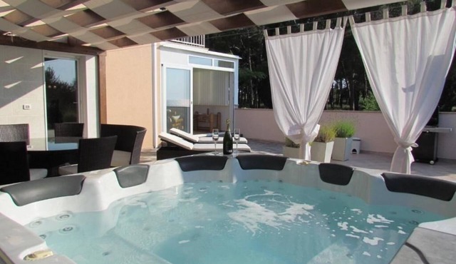 Apartment in Zambratija with Seaview, Terrace, Air condition, WIFI (4961-1)