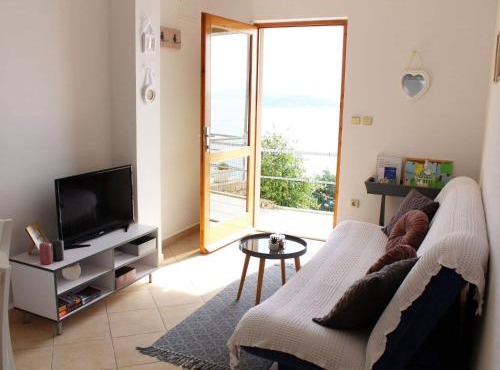 Apartments Lovro - One Bedroom Apartment with Terrace and Sea View 2