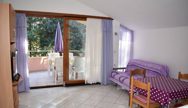 Apts Šime Soline- Two bedroom apartment with garden view balcony