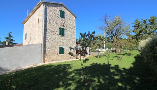 Authentic stone house with garden, barbecue, playground, trampoline