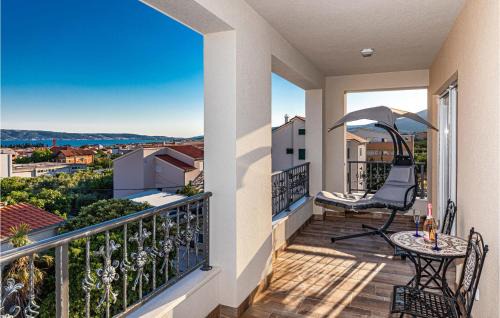 Beach Front Home In Kastel Luksic With Sauna
