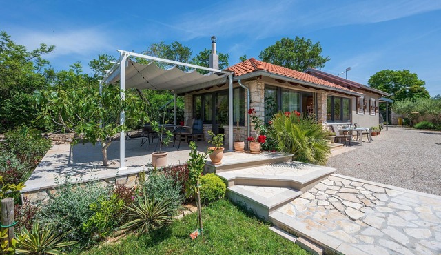 Beach front home in Peroj with WiFi