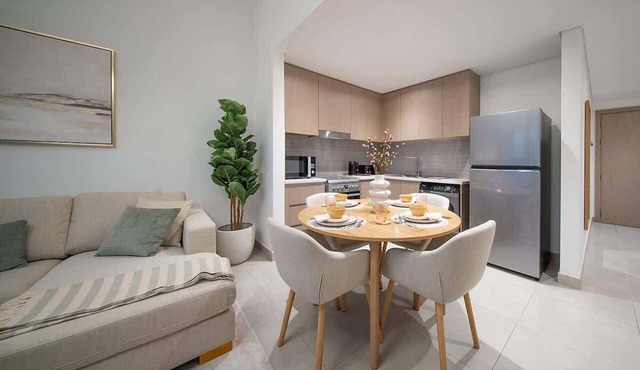 Beachfront Apartment W Pool & Balcony Cyan Beach in Sharjah