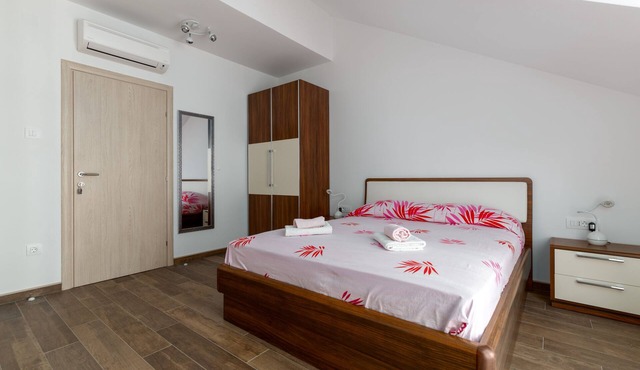 Beautiful brand new room near Dubrovnik with balcony and a private bathroom.