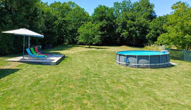 Beautiful private villa for 6 people with A/C, private pool, WIFI, TV, terrace and pets allowed in Buzet