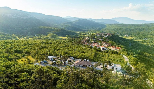 Campsites in Roč, Croatia in Roč