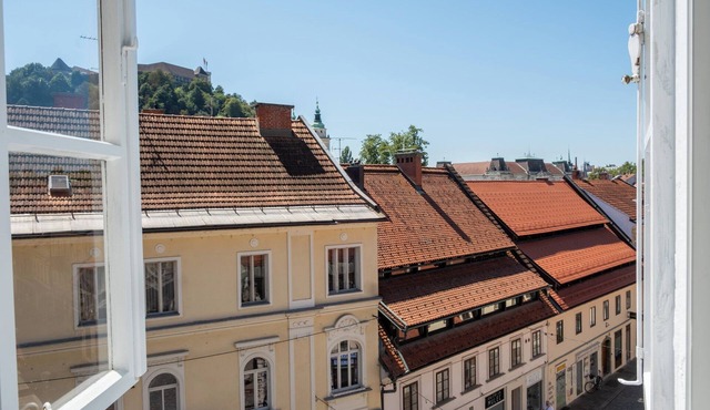 Castle-view Apartment in the Heart of Ljubljana in Ljubljana
