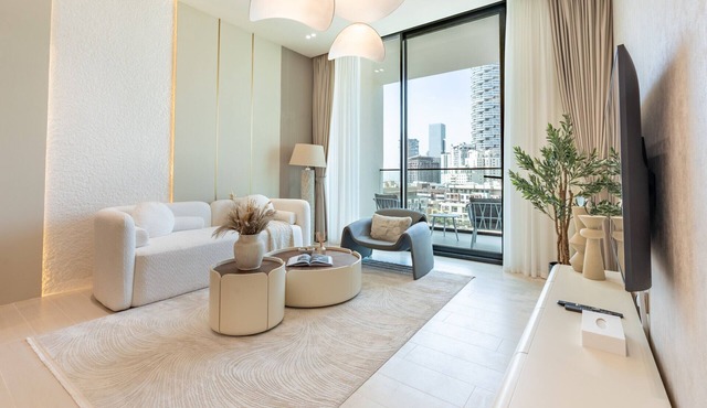 Chic 1BR Next to a Community Park,Just a Few Minutes Drive from Cricket Stadium in Dubai