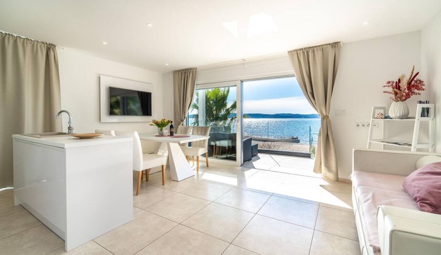 Cozy apartment in Bibinje with house sea view in Bibinje