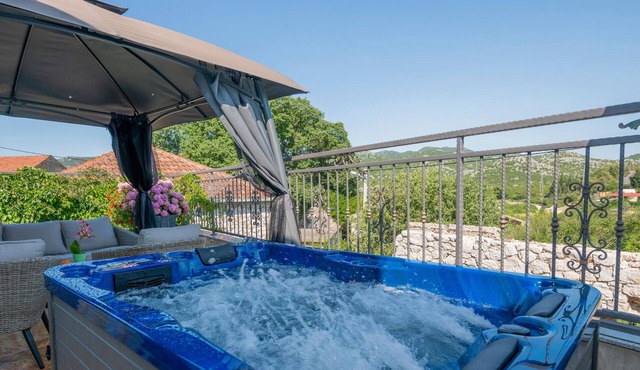 Cozy home in Ploce with house a panoramic view