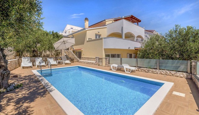 Cozy home in Trogir with private swimming pool, can be inside or outside