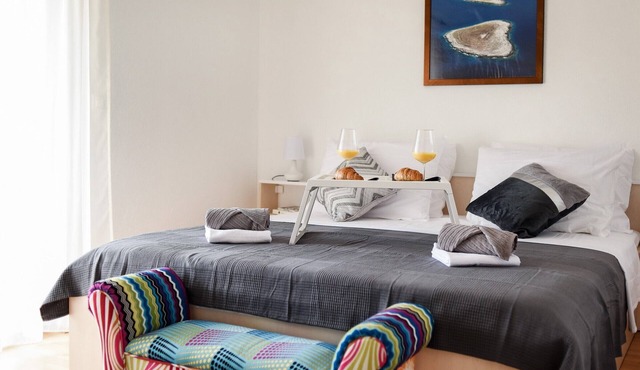 Duplex two bedroom apartment with balcony