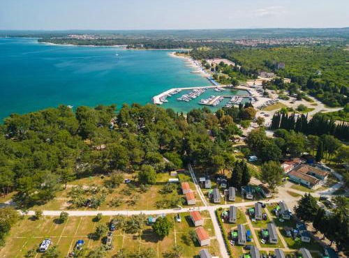 Eurocamp mobilhomes at Brioni Sunny Campsite in Pula