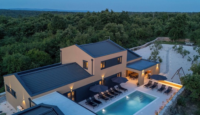 Exclusive luxury villa Viktor with 7 bedrooms for families & groups