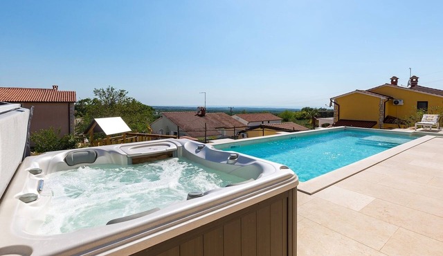 Family friendly house with a swimming pool Kaštelir, Central Istria - Središnja Istra (K-27522)