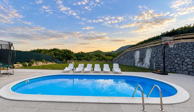 Family Fun Home with Pool & Games by Destination GREEN Croatia in Ivanec