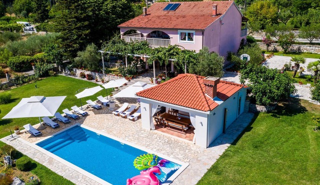 Gorgeous home in Gruda with sauna