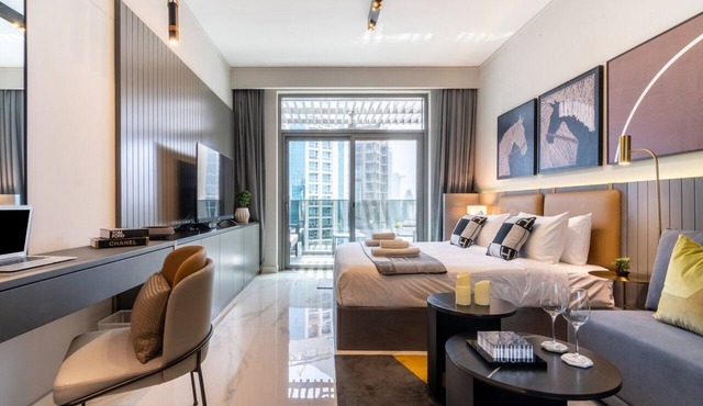 GuestReady - Studio w/Balcony & Burj Khalifa View in Dubai