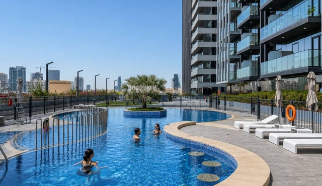 HAVN - New Studio Apartment in Bloom Towers, JVC in Dubai