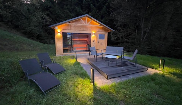 Hiša Podlog - Cosy getaway in raw nature with optional private spa in Bostanj