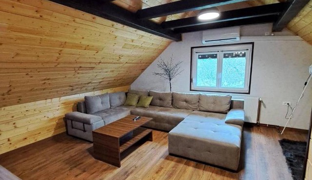 Holiday Home "Sleme" with jacuzzi, big garden and arbor with fireplace in Skrad