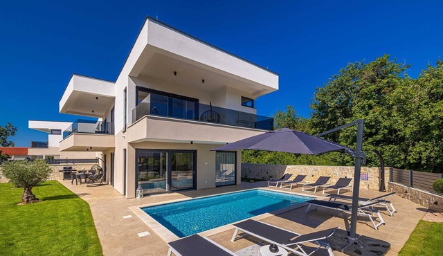 Holiday house OLIVE BLUE with private pool