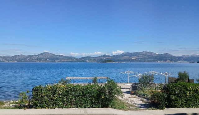 Lovely apartment in Janjina with house sea view in Janjina