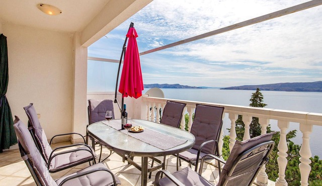 Lovely apartment in Senj with house sea view in Senj