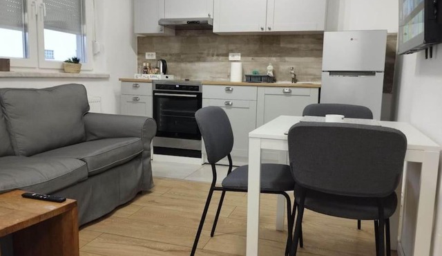 Lovely flat, city center with free parking