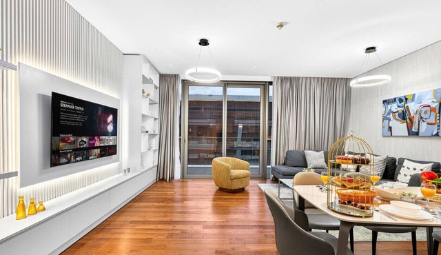 Lush 2.5 BR in City Walk with Burj Khalifa View in دبي